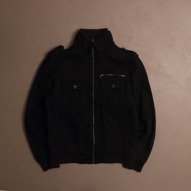 빈티지 USA 울 카고 집업 자켓 A1693