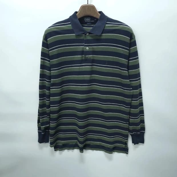 폴로 포니자수 스트라이프 카라티 (100~103)