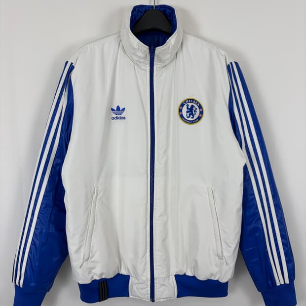 a30) 아디다스 첼시fc 리버시블 패딩 자켓