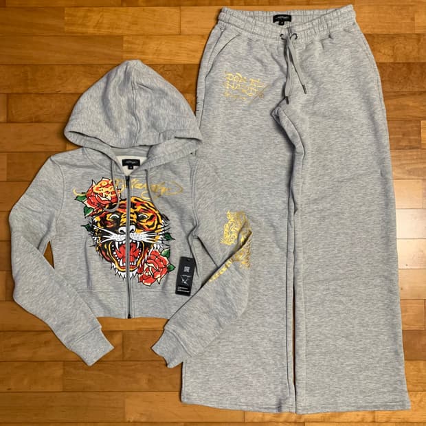 에드하디 후드집업 스웻팬츠 셋업