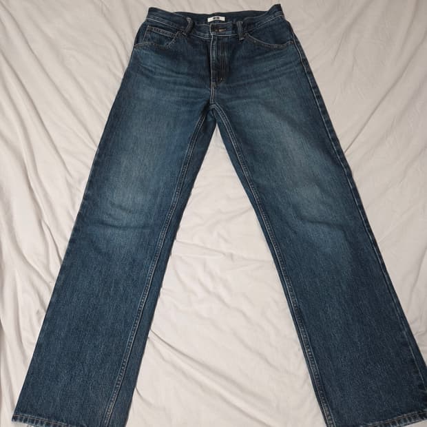 U 레귤러피트 스트레이트 하이라이즈진 27사이즈