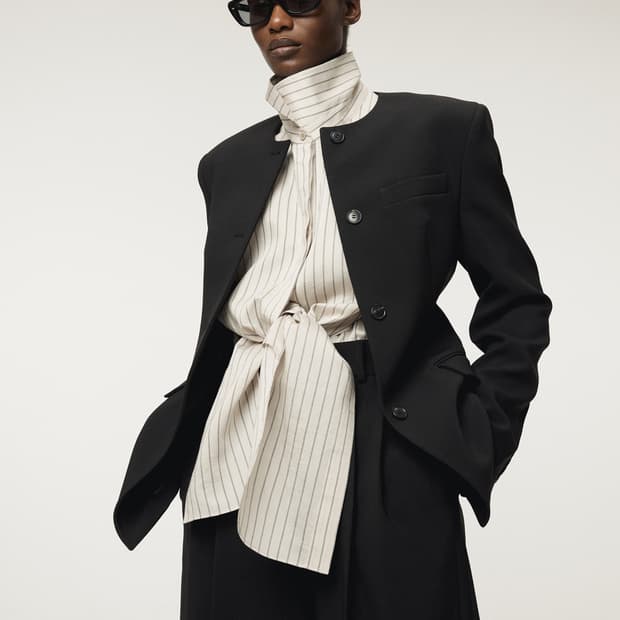 렉토 RECTO 카라리스 싱글 자켓 블랙