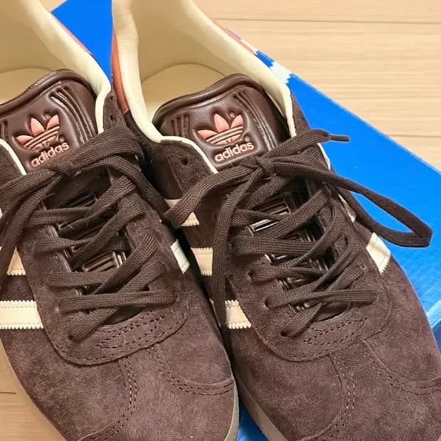 아이다스 가젤 브라운 운동화