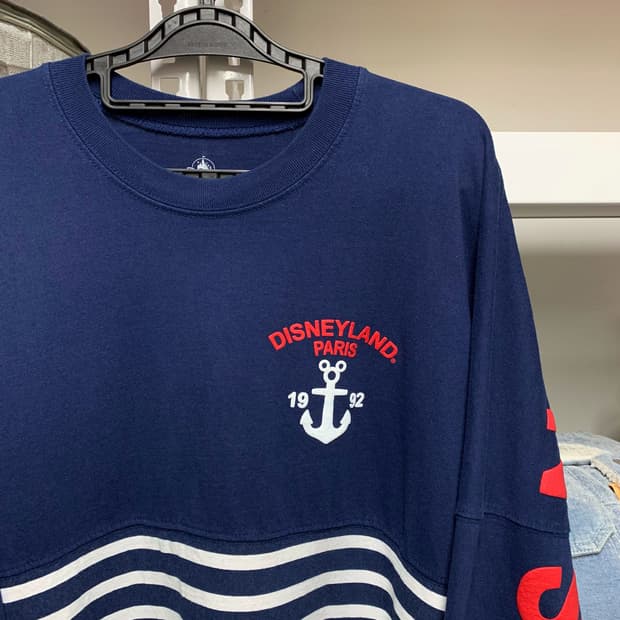 [M] 파리 디즈니랜드 오피셜 루즈핏 롱슬리브 티셔츠