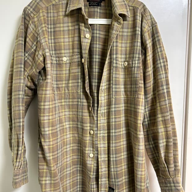 더블알엘 플란넬 셔츠 L