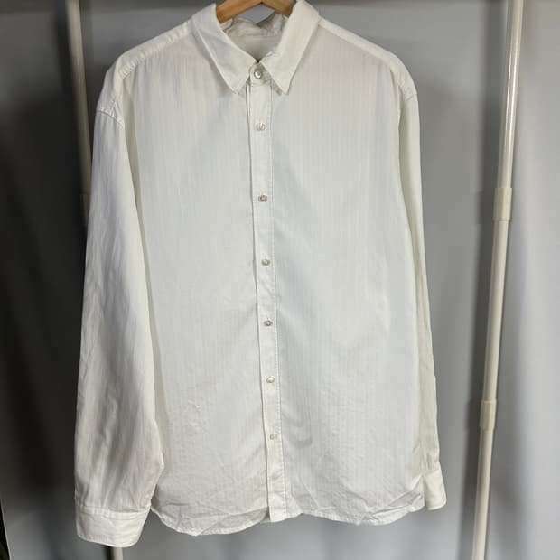 솔리드옴므 스트라이프 셔츠