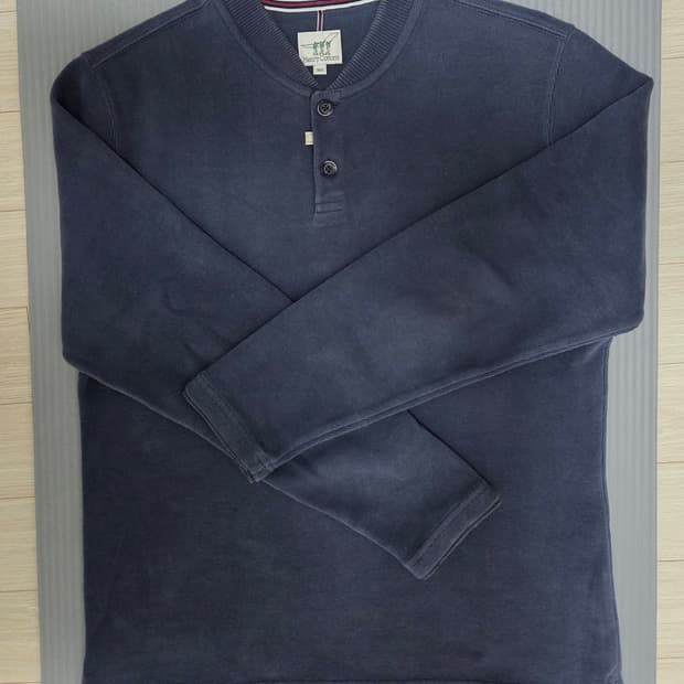헨리코튼 벨루토 헨리넥 티셔츠 네이비 105XL 사이즈 판매