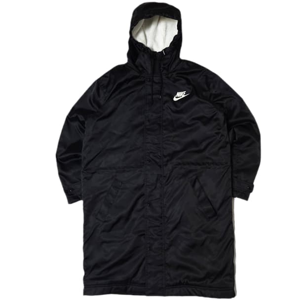 나이키 NSW 합성필 파카 플리스 돕바 패딩 블랙
