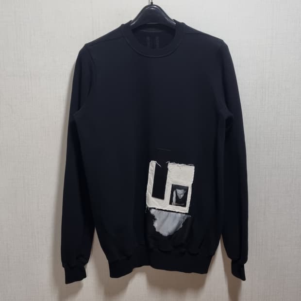 ( 95 ) 릭오웬스 블랙 맨투맨