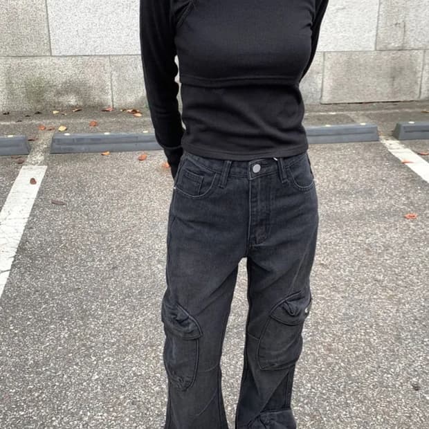 카고 부츠컷 팬츠