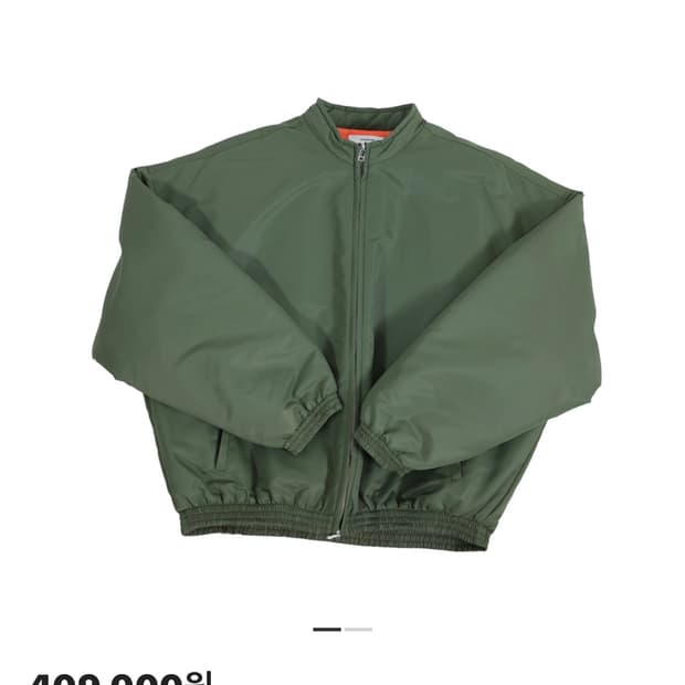 논노드 러스터 봄버 재패니스 새틴 카키