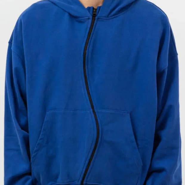 구매)) FFF포스탈서비스 후드집업 블루색상 M