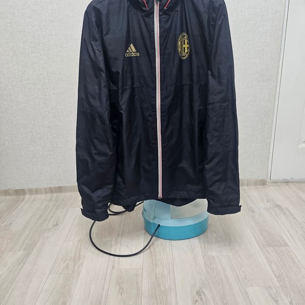(90~95)S 아디다스 AC밀란 [검정골드] 윈드브레이커 바람막이