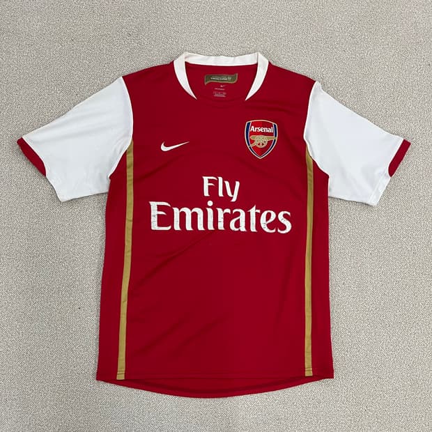 95 나이키 아스날 06/07 유니폼 0219M