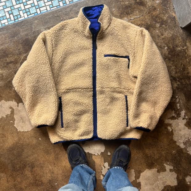 BEAMS  Reversible Fleece Jacket 