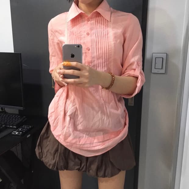 JPN Vintage 로걀 히메갸루 딸기우유 블라우스