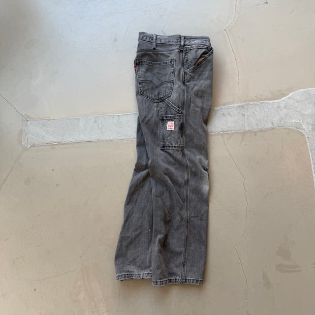 리바이스 페인팅 데님 카펜터 팬츠