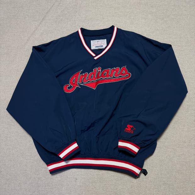 스타터 MLB 클리블랜드 인디언스 웜업