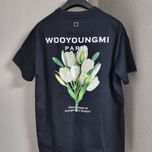우영미 플라워 반팔