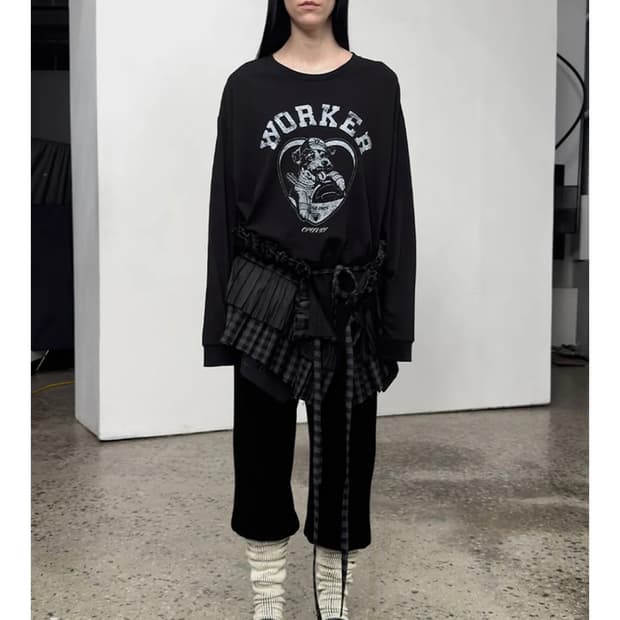 Open yy 오픈와이와이 펫클럽 롱슬리브 S