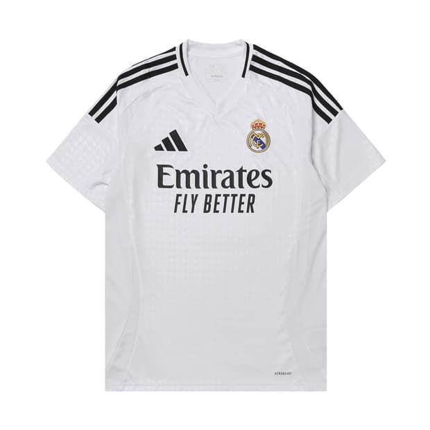 아디다스 레알 마드리드 2024/25 홈 저지 화이트