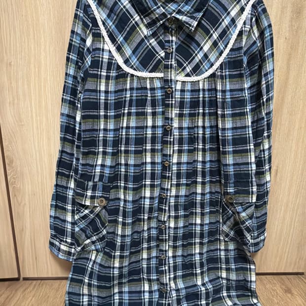 모리걸 셔츠원피스 하구미