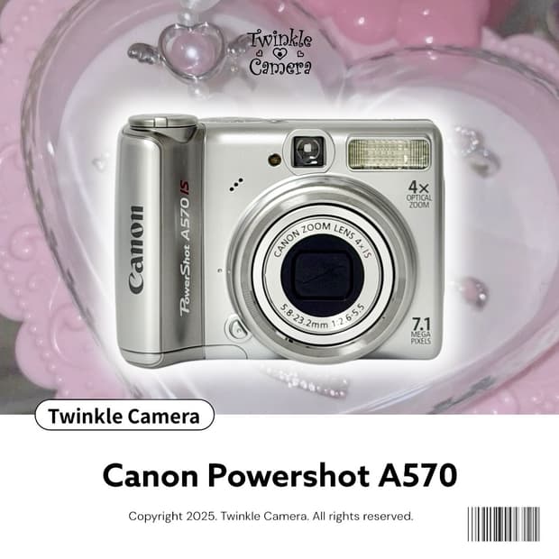 Canon Powershot 캐논 파워샷 A570