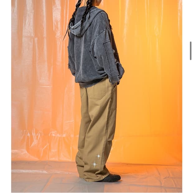 엑스톤즈 xtonz 리온 코튼 와이드 팬츠 s 판매