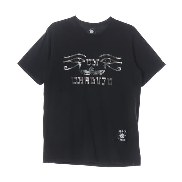 카부토 이집트 그래픽 블랙 라벨 반팔 티셔츠 XL