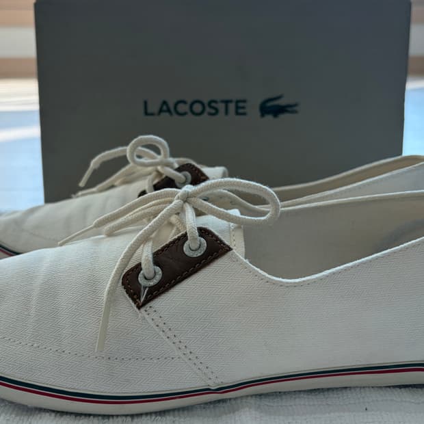 라코스테 바르도스(BARDOS) 화이트 - 270mm