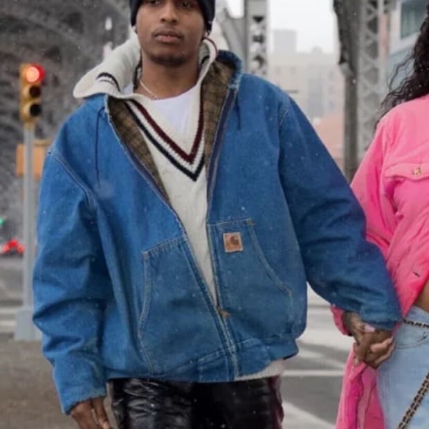 [구매중] 칼하트 j08 데님 후드 xl