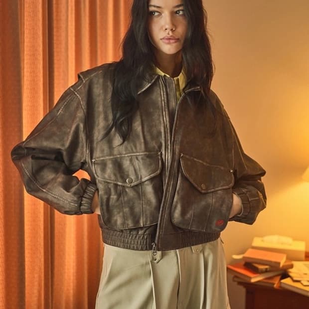 비터셀즈 스타 레더자켓