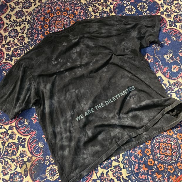 플레어업(Flareup) 워시드 백 레터링 루즈핏 반팔티 2