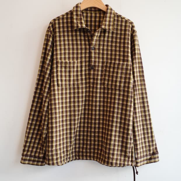 COMME CA DU MODE 울 풀오버 셔츠