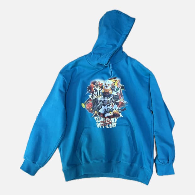 선데이오프클럽 Cat villains heavy terry hoodie 