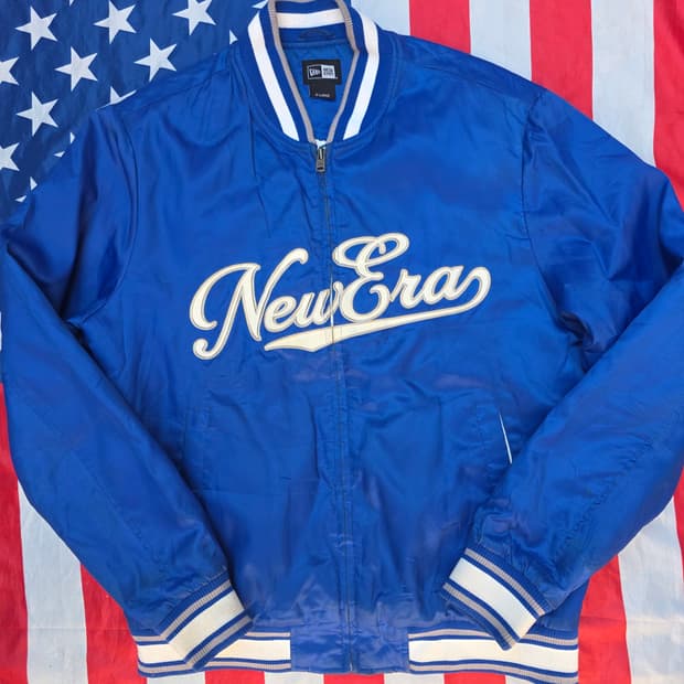 뉴에라 빅로고 바시티 자켓 L 