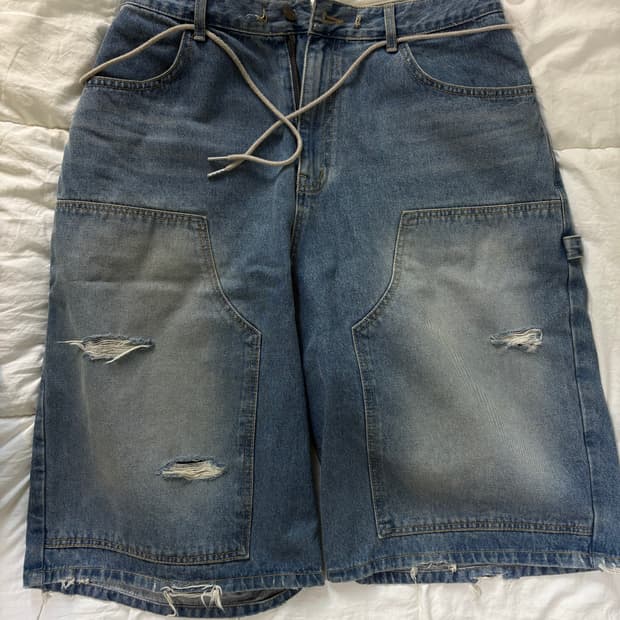 비에스래빗 카펜터 루즈핏 숏팬츠(XL)