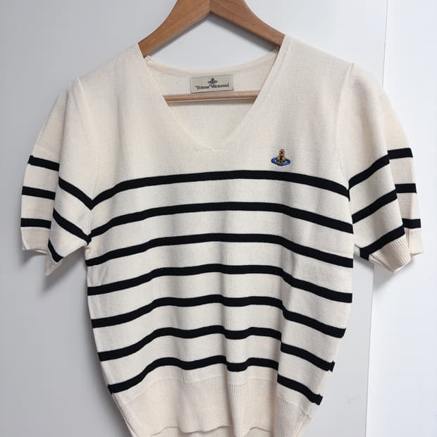 비비안 웨스트우드 반팔니트 2컬러