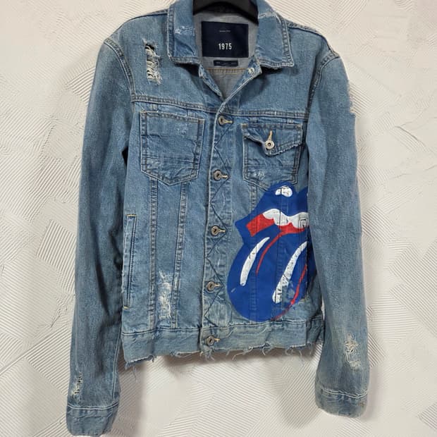 자라 1975 롤링스톤즈 데님 자켓