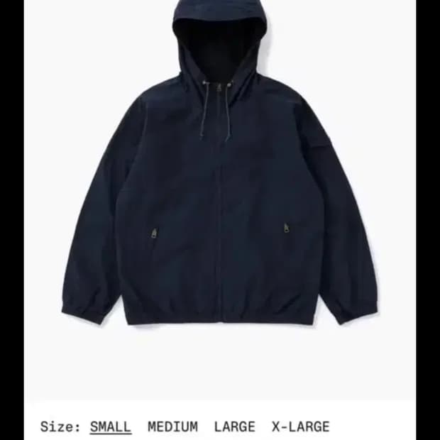카키스 윈드자켓 네이비 xl 판매합니다