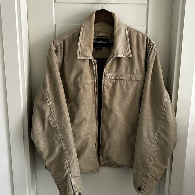 Eddie Bauer 에디바우어 코듀로이 플리스 라이닝 자켓