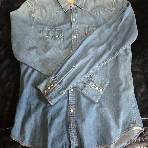 리바이스 웨스턴 셔츠 xl