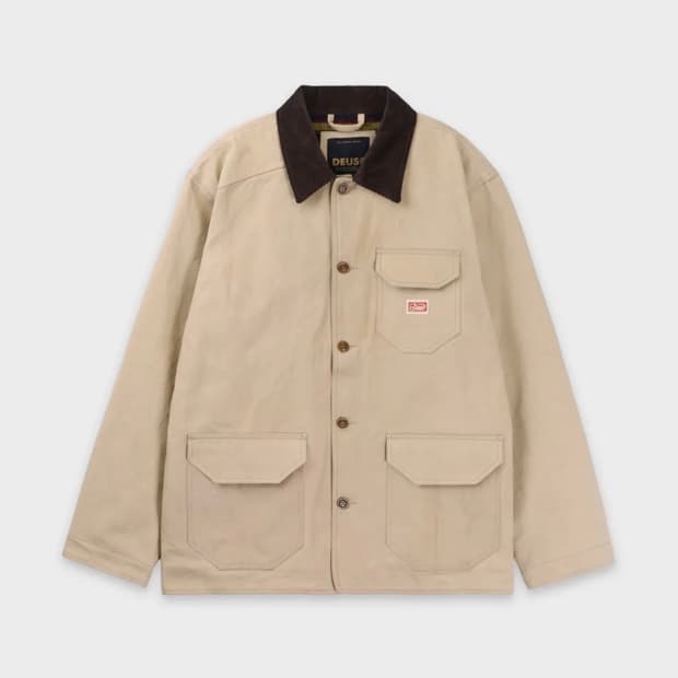 데우스 엑스 마키나 워크 자켓 베이지 반 재킷 - 카키