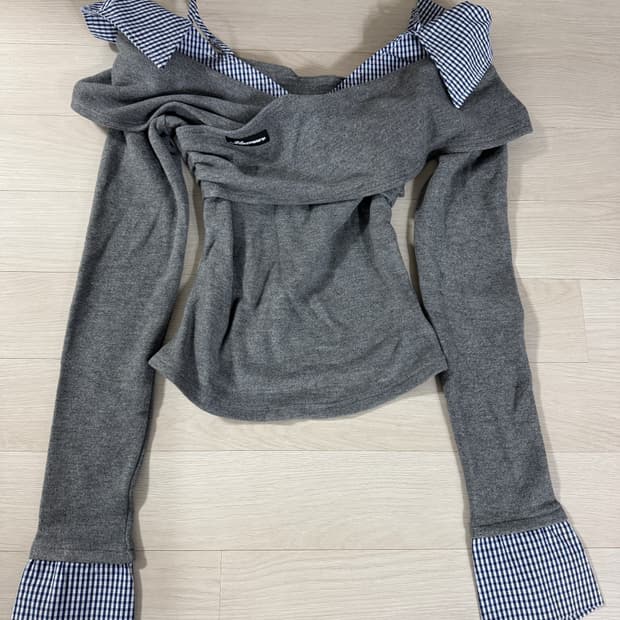 쫀쫀 슬림 레이어드 티