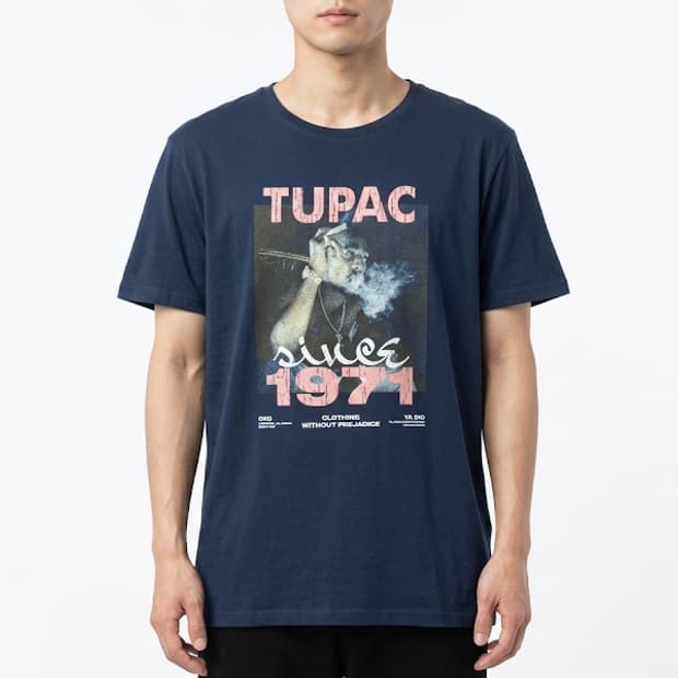 2026 New TUPAC SHAKUR 1971 티셔츠