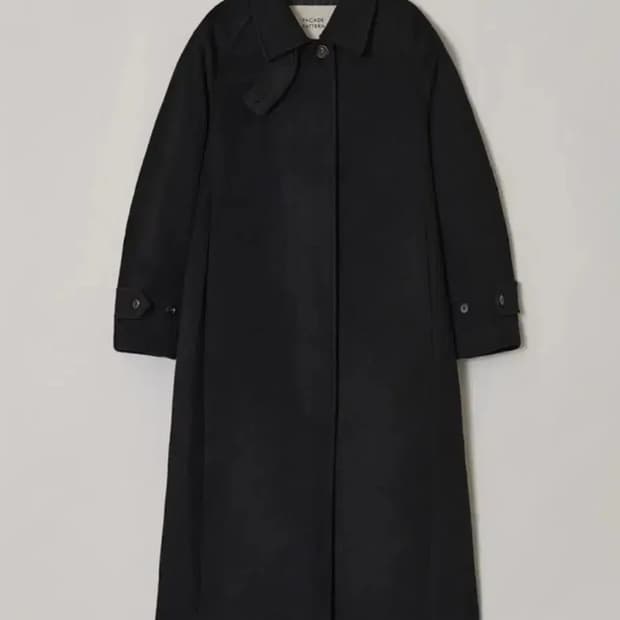 파사드패턴 캐시미어 발마칸 코트