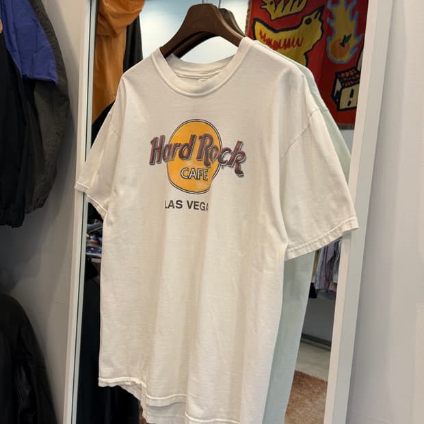 90-00s Hard Rock Cafe 하드락카페 라스베가스 반팔 티셔츠