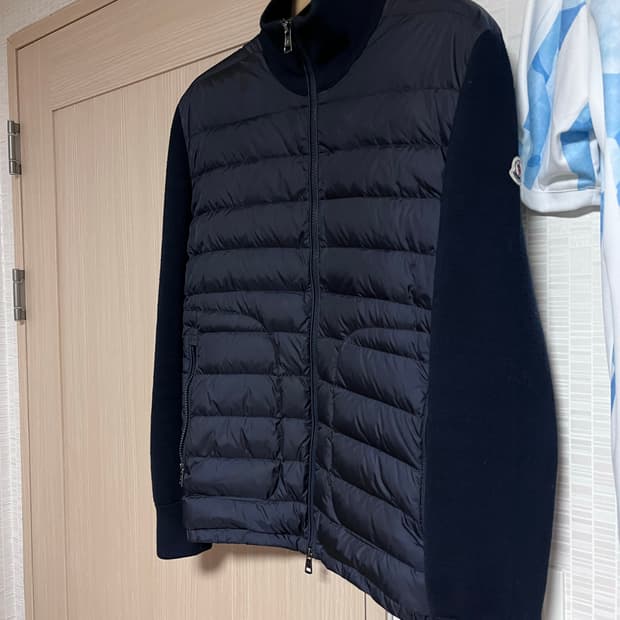 [XL] 19fw 몽클레어 니트패딩 네이비