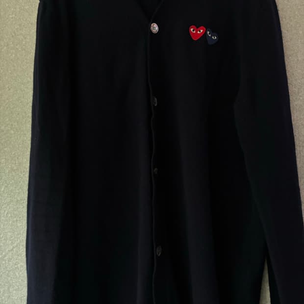 꼼데가르송  가디건