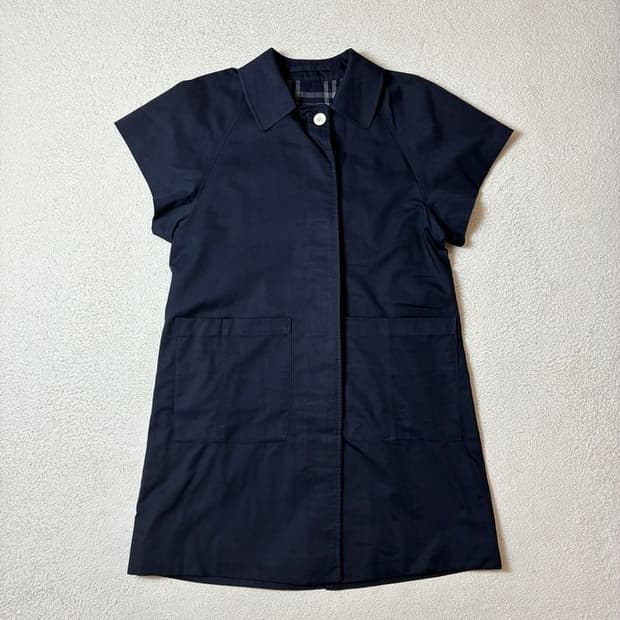 버버리 90's 개버딘 반팔 트렌치코트 PN7510